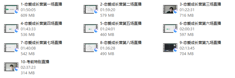 树成林《恋爱成长营2.0》