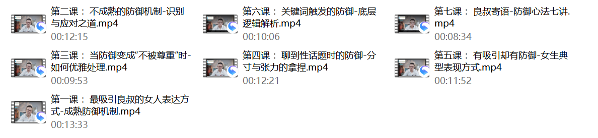 瑞恩良叔《实战的防御机制》