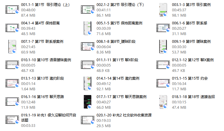 鱼哥&Allen《速撩宝典20节》