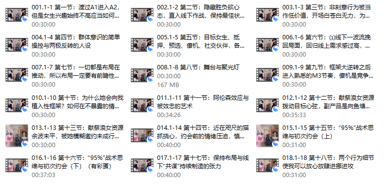 黑猫私教《M3&性框架&植毒》18节