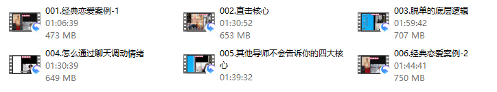 恋者情感《脱单必修-全流程》