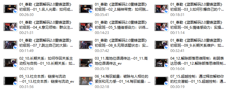 【社交光谱】泰勒《蓝图解码2.0重铸蓝图》标准班