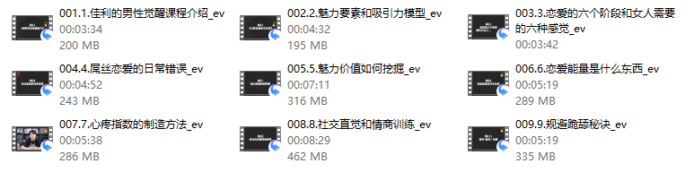 佳利《男性觉醒1.0》