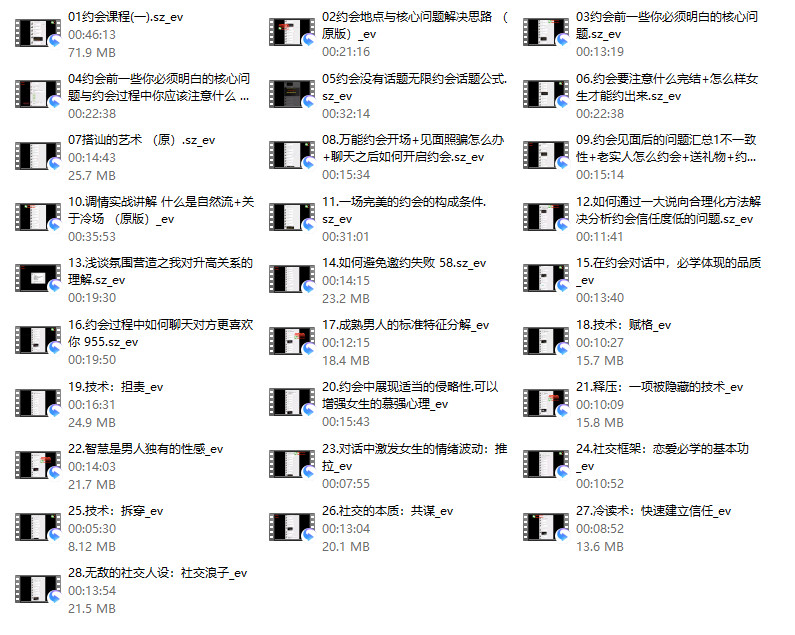 男哥中级班2024版