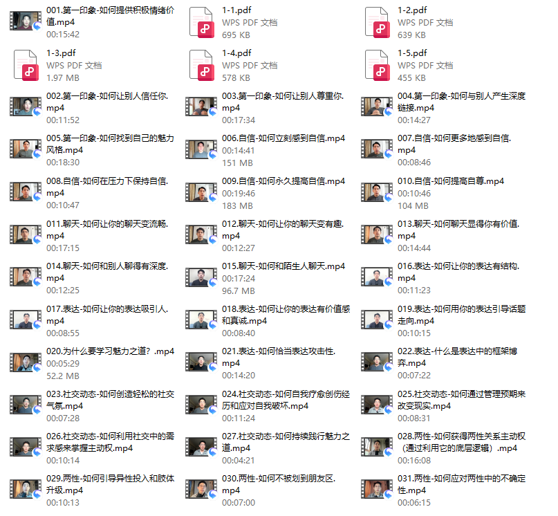 魅力之道-标准版