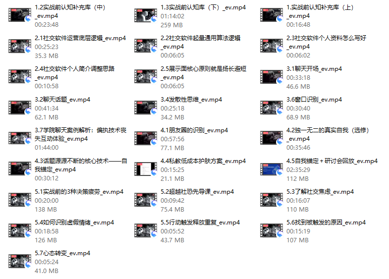 社交光谱《大师学院A班》30天计划