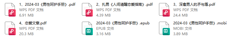 《男性呵护手册》