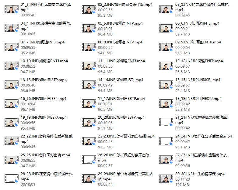 INFJ情感课，读懂你自己