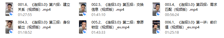 乌鸦老师《连招三》沟通技巧（视频课）