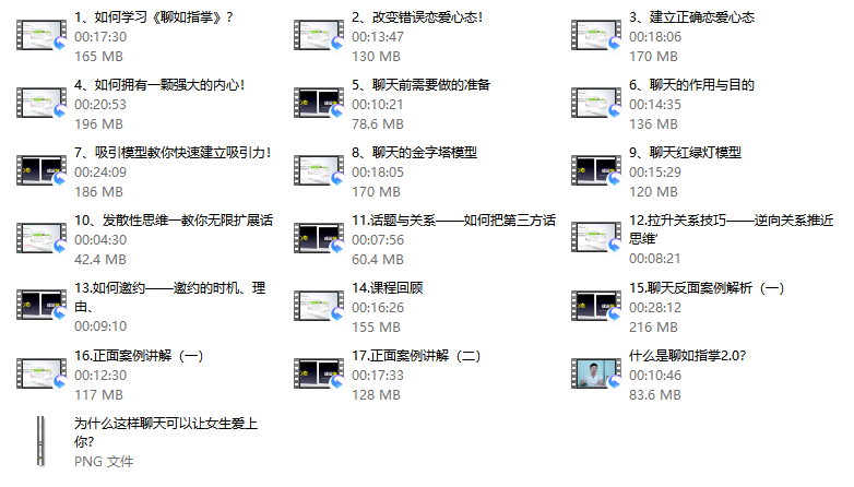 爱上情感《聊如指掌2.0》
