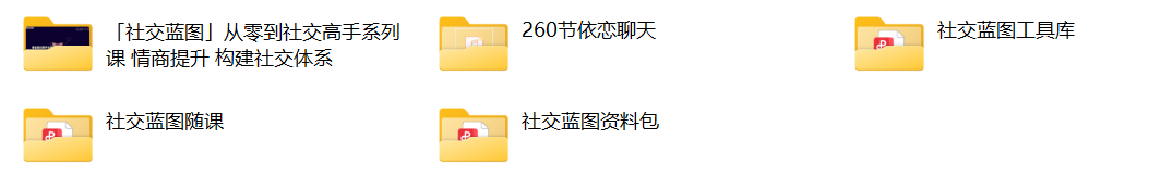 探花Gary《社交蓝图》从零到社交高手系列课 情商提升 构建社交体系