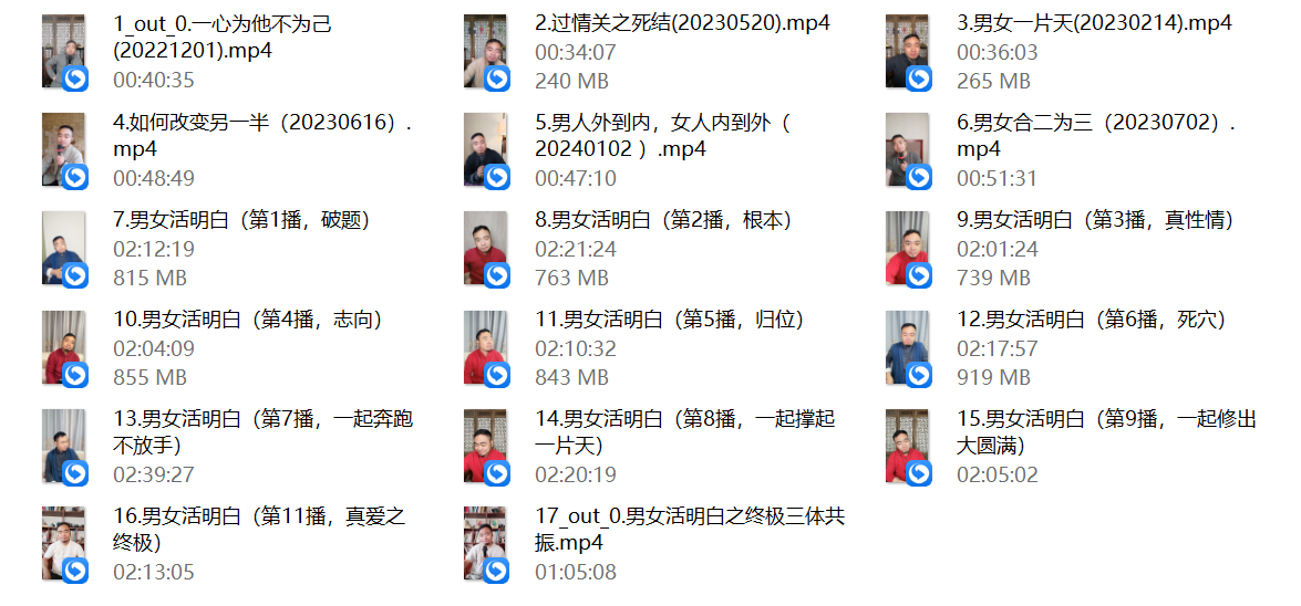 真爱之终极《男女活明白》