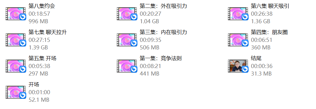 旭哥《魅力情商课》