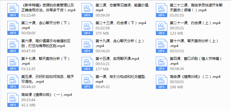 2020麋鹿老师恋爱基础课