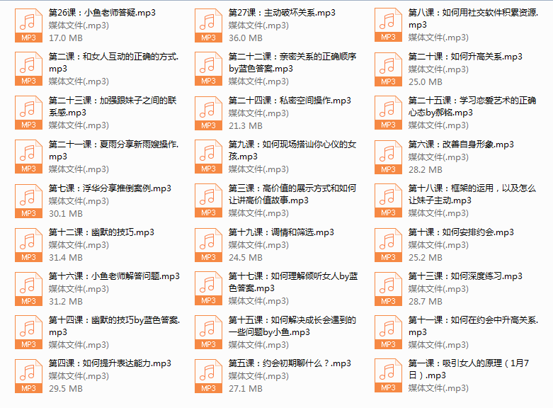 2017年蓝色答案《线上私密课》