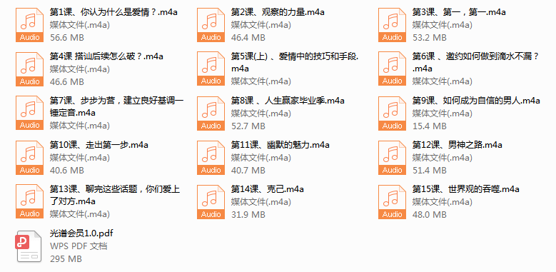 爱情光谱1.0(重新制作)