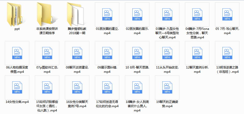 2019年舞步情感私教