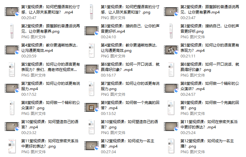 03、提高你的语言表达能力,让你更有魅力(完结)