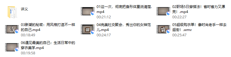 02、 更自信,气质女生的衣品必修课(完结)