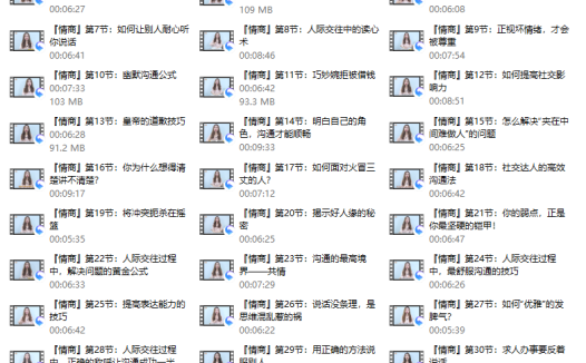 黄栗子《高情商说话技巧》