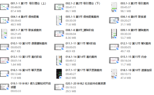 鱼哥&Allen《速撩宝典20节》