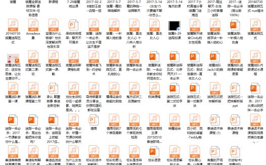 2017年斌魔课程全集