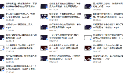 爱上情感：超级吸引力（老实人也能拥有让女孩倒追的魅力！）