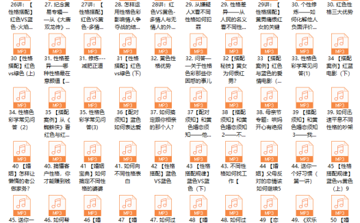乐嘉性格色彩读心术(完结)