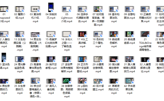(摄影师Jay高效学习手机摄影(全能加强课)丨全能课)