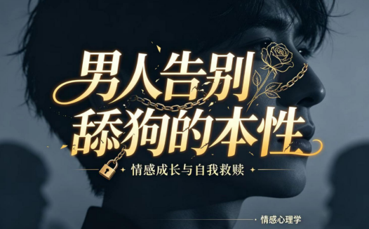 《男人，告别舔狗的本性》