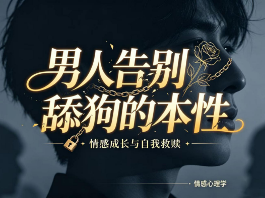 《男人,告别舔狗的本性》