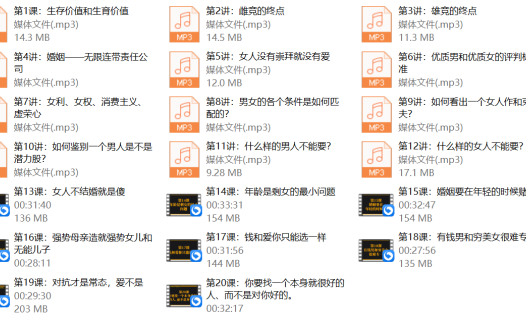 村西边老王《两性博弈大师课》